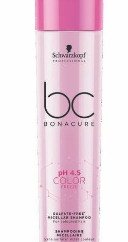 Schwarzkopf BC Bonacure Color Freeze  Värvikaitse Sulfaadivaba Šampoon